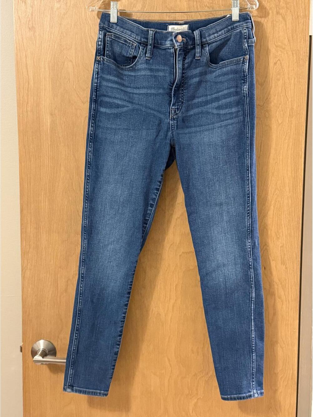 Madewell 10" Roadtripper Skinny Jeans | Size‎ 30 | Medium Wash